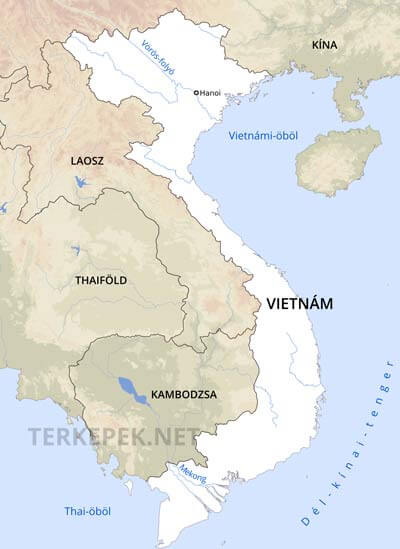 Vietnam vízrajza