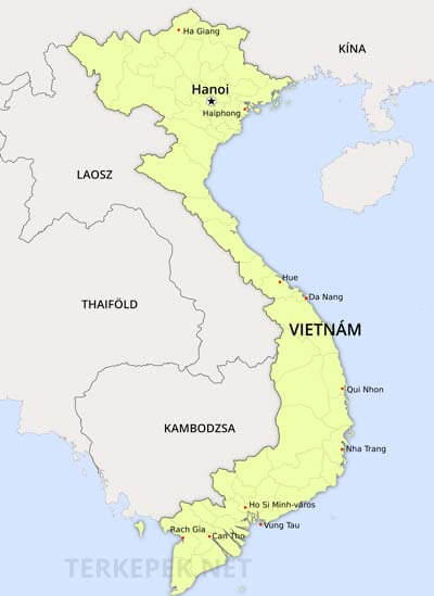 Vietnam városai